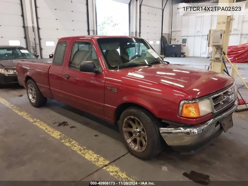 1996 Ford Ranger Super Cab VIN: 1FTCR14X2TPA02523 Lot: 40906173