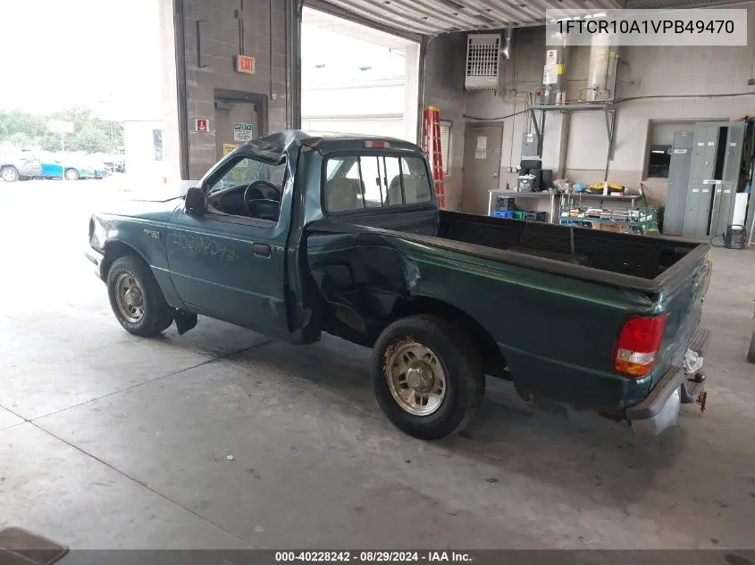 1997 Ford Ranger Splash/Xl/Xlt VIN: 1FTCR10A1VPB49470 Lot: 40228242