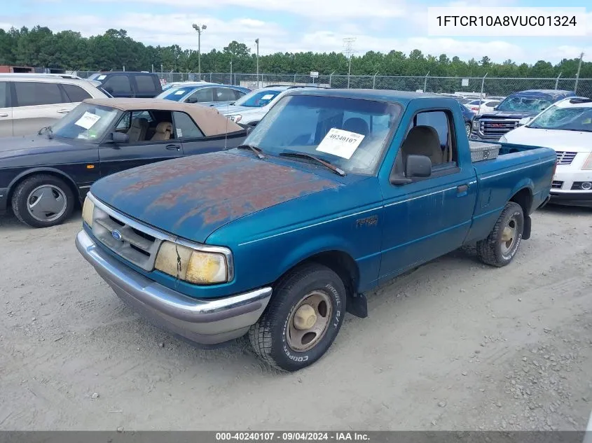 1997 Ford Ranger Splash/Xl/Xlt VIN: 1FTCR10A8VUC01324 Lot: 40240107