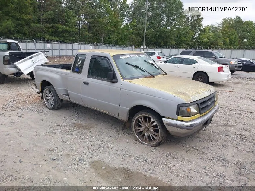 1997 Ford Ranger Splash/Xl/Xlt VIN: 1FTCR14U1VPA42701 Lot: 40242602