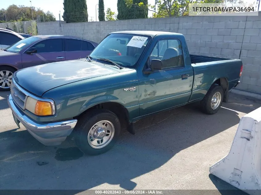 1997 Ford Ranger Splash/Xl/Xlt VIN: 1FTCR10A6VPA36694 Lot: 40282843