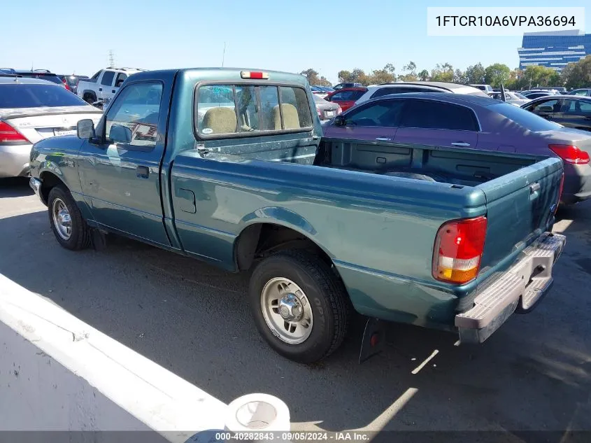 1997 Ford Ranger Splash/Xl/Xlt VIN: 1FTCR10A6VPA36694 Lot: 40282843