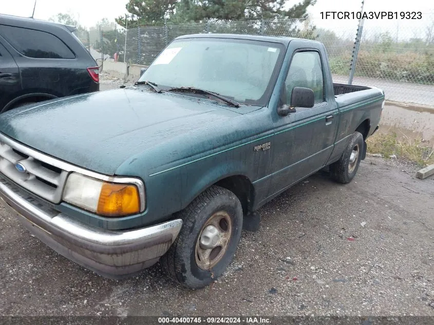 1997 Ford Ranger Splash/Xl/Xlt VIN: 1FTCR10A3VPB19323 Lot: 40400745