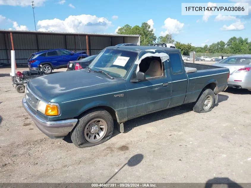 1997 Ford Ranger Splash/Xlt VIN: 1FTCR14X7VPA03086 Lot: 40407391