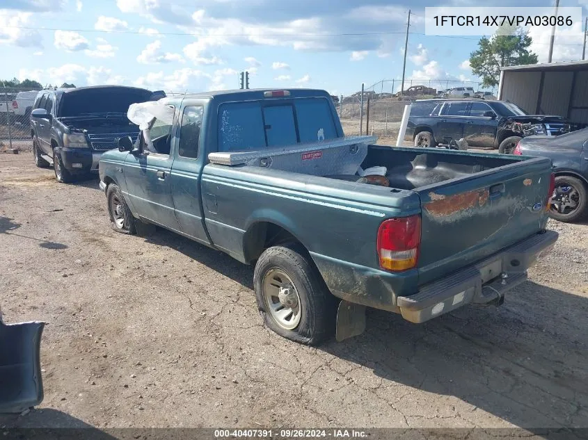 1997 Ford Ranger Splash/Xlt VIN: 1FTCR14X7VPA03086 Lot: 40407391