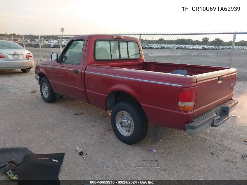 1997 Ford Ranger Splash/Xl/Xlt VIN: 1FTCR10U6VTA62939 Lot: 40459975