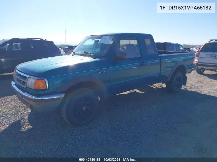 1997 Ford Ranger Splash/Stx/Xlt VIN: 1FTDR15X1VPA65182 Lot: 40480188