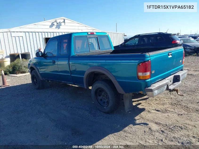 1997 Ford Ranger Splash/Stx/Xlt VIN: 1FTDR15X1VPA65182 Lot: 40480188