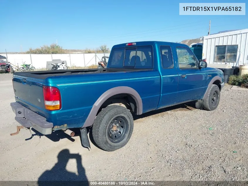 1997 Ford Ranger Splash/Stx/Xlt VIN: 1FTDR15X1VPA65182 Lot: 40480188