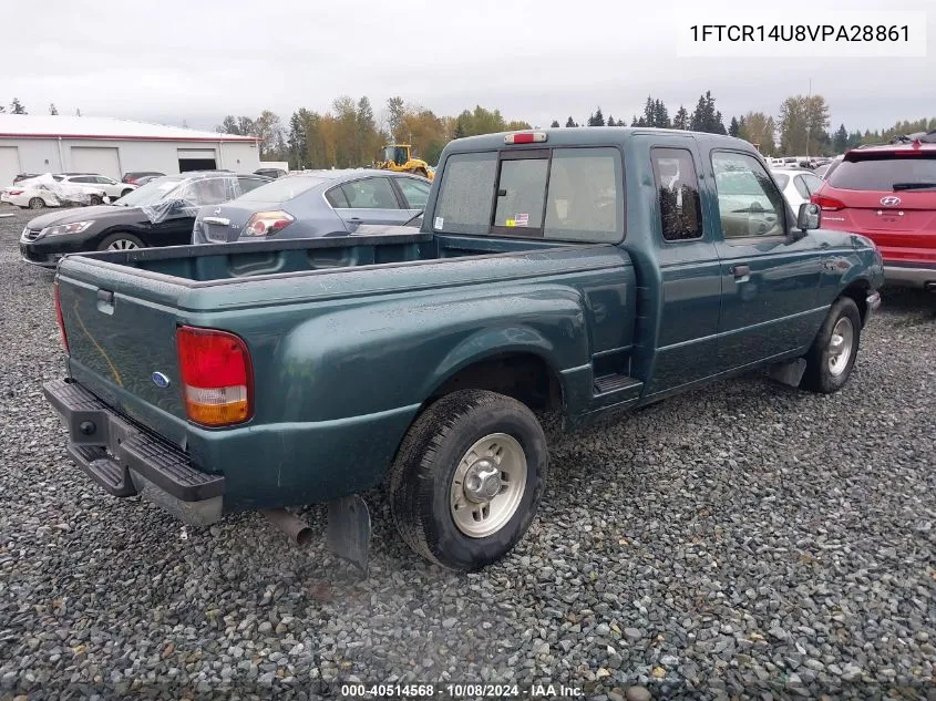 1997 Ford Ranger Splash/Xl/Xlt VIN: 1FTCR14U8VPA28861 Lot: 40514568