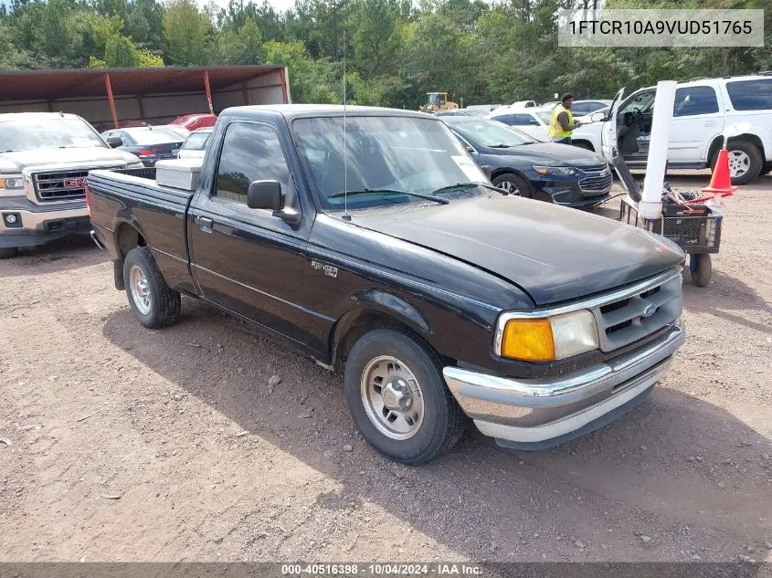 1997 Ford Ranger Splash/Xl/Xlt VIN: 1FTCR10A9VUD51765 Lot: 40516398