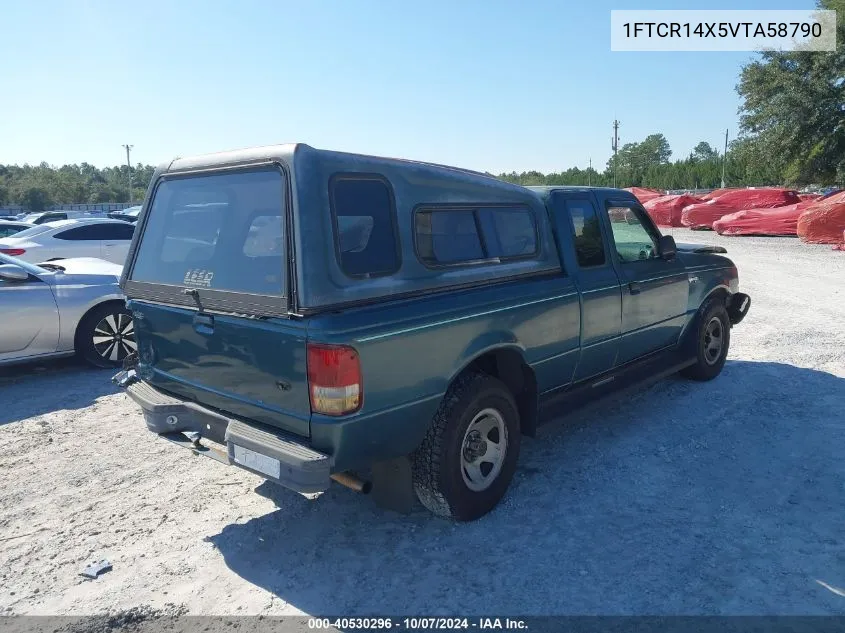 1997 Ford Ranger Super Cab VIN: 1FTCR14X5VTA58790 Lot: 40530296