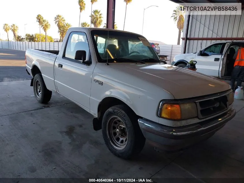 1997 Ford Ranger VIN: 1FTCR10A2VPB58436 Lot: 40540364