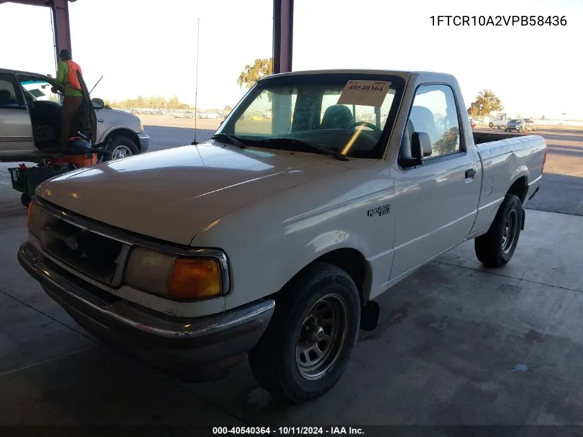 1997 Ford Ranger VIN: 1FTCR10A2VPB58436 Lot: 40540364