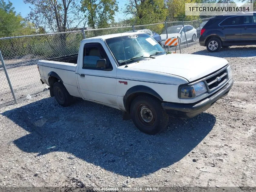 1997 Ford Ranger Splash/Xl/Xlt VIN: 1FTCR10A6VUB16384 Lot: 40546665