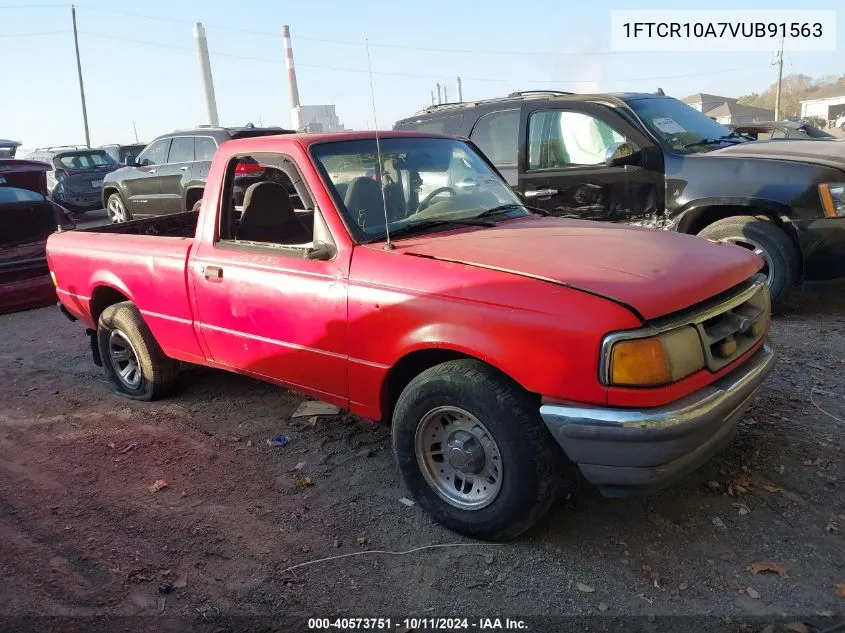 1997 Ford Ranger VIN: 1FTCR10A7VUB91563 Lot: 40573751