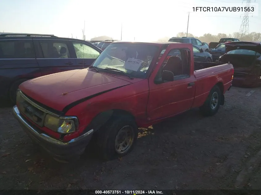 1997 Ford Ranger VIN: 1FTCR10A7VUB91563 Lot: 40573751