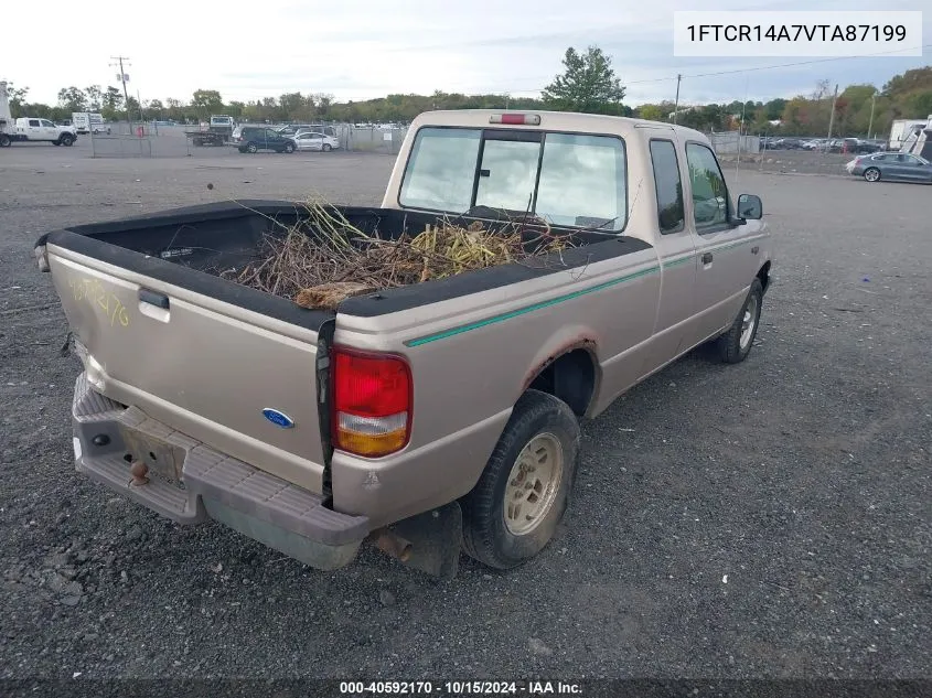 1997 Ford Ranger Xl/Xlt VIN: 1FTCR14A7VTA87199 Lot: 40592170