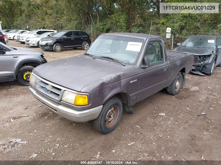 1997 Ford Ranger Splash/Xl/Xlt VIN: 1FTCR10A6VUC01029 Lot: 40605167