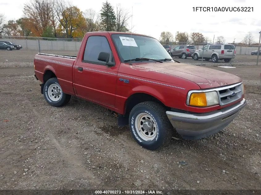 1997 Ford Ranger Splash/Xl/Xlt VIN: 1FTCR10A0VUC63221 Lot: 40700273