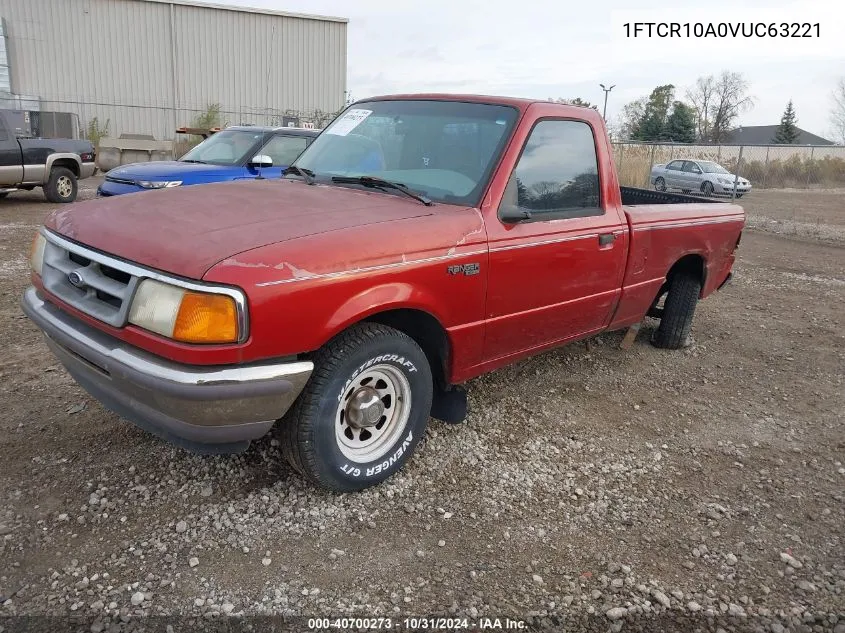 1997 Ford Ranger Splash/Xl/Xlt VIN: 1FTCR10A0VUC63221 Lot: 40700273