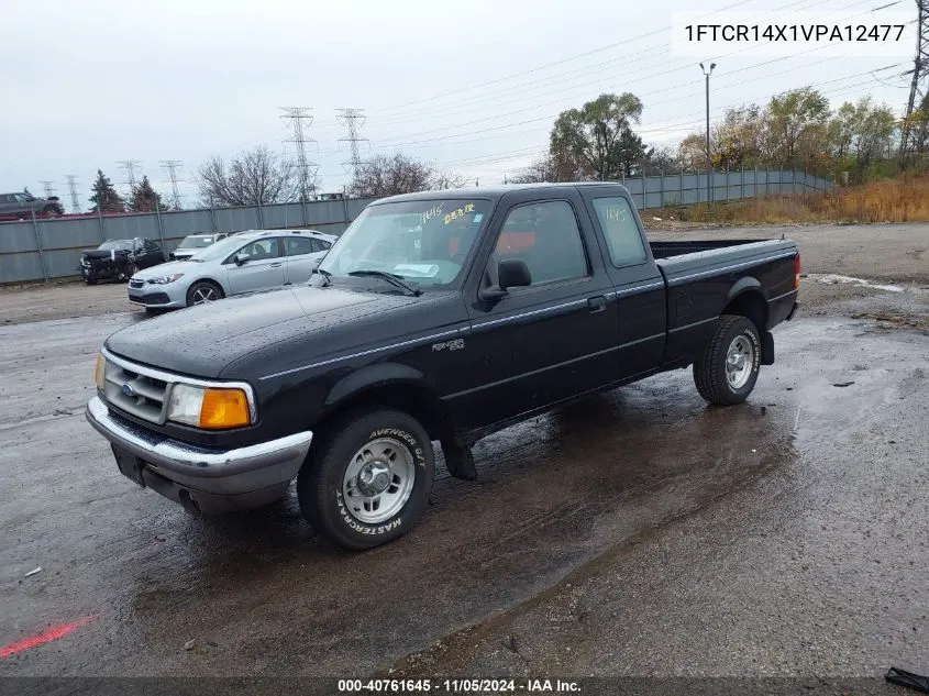 1997 Ford Ranger Splash/Xlt VIN: 1FTCR14X1VPA12477 Lot: 40761645