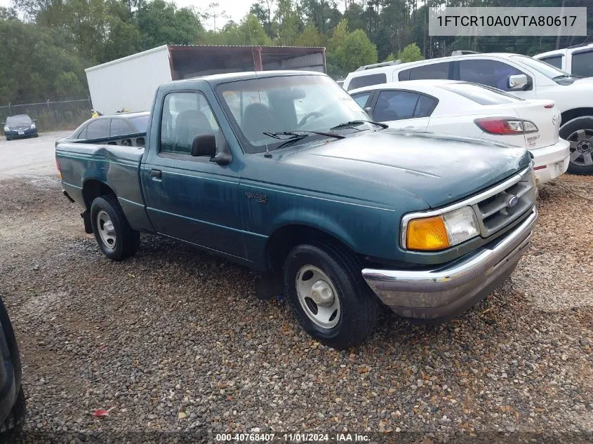 1997 Ford Ranger Splash/Xl/Xlt VIN: 1FTCR10A0VTA80617 Lot: 40768407