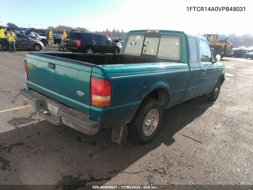 1997 Ford Ranger Xl/Xlt VIN: 1FTCR14A0VPB48031 Lot: 40808607