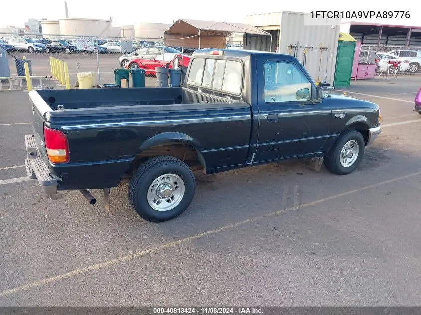 1997 Ford Ranger Splash/Xl/Xlt VIN: 1FTCR10A9VPA89776 Lot: 40813424