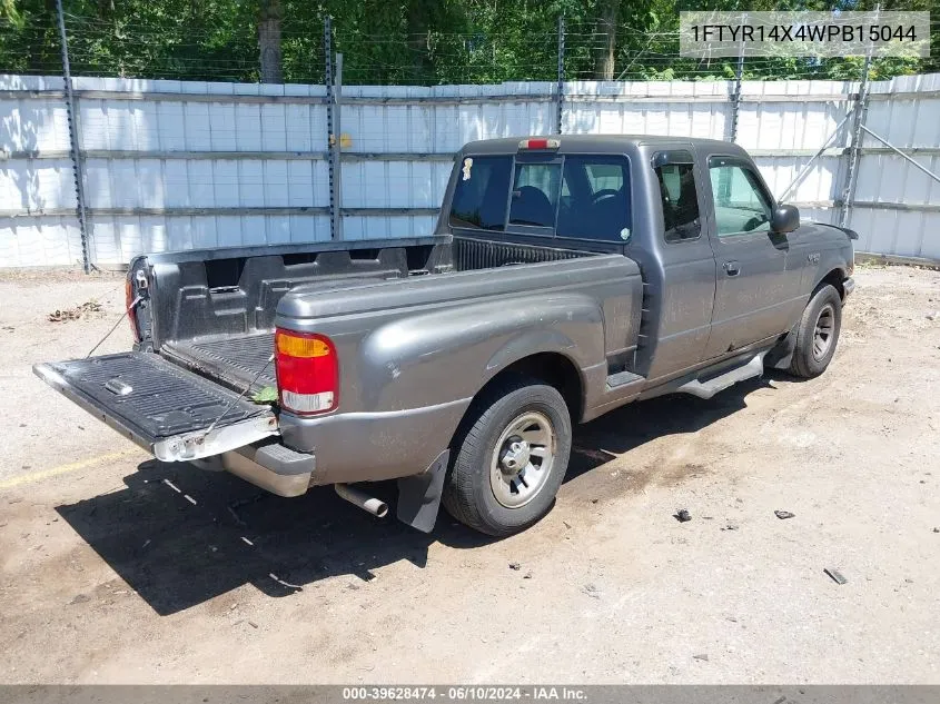 1998 Ford Ranger Splash/Xl/Xlt VIN: 1FTYR14X4WPB15044 Lot: 39628474