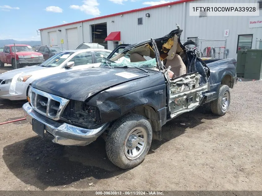 1998 Ford Ranger Splash/Xl/Xlt VIN: 1FTYR10C0WPA33928 Lot: 39630813