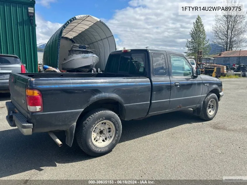 1998 Ford Ranger Splash/Xl/Xlt VIN: 1FTYR14U2WPA89775 Lot: 39635153