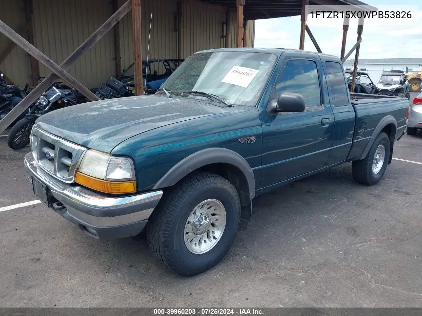 1FTZR15X0WPB53826 1998 Ford Ranger Splash/Xl/Xlt