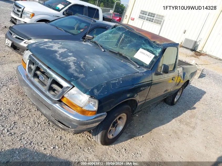 1FTYR10U9WUD14328 1998 Ford Ranger Splash/Xl/Xlt