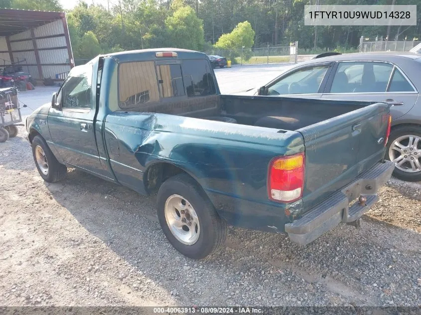 1FTYR10U9WUD14328 1998 Ford Ranger Splash/Xl/Xlt