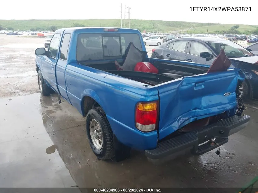 1FTYR14X2WPA53871 1998 Ford Ranger Splash/Xl/Xlt