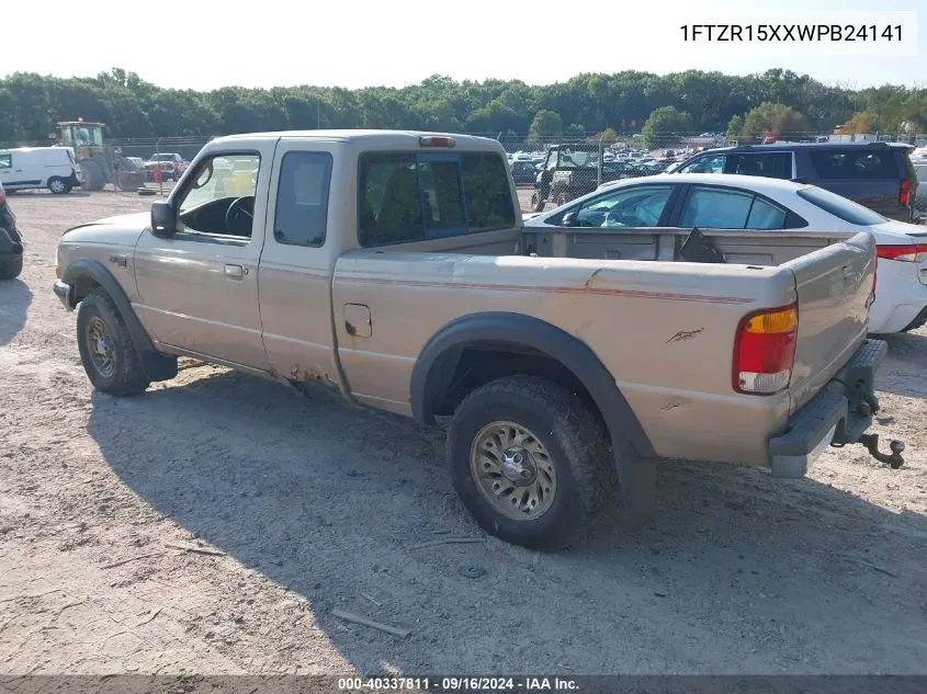 1998 Ford Ranger Splash/Xl/Xlt VIN: 1FTZR15XXWPB24141 Lot: 40337811