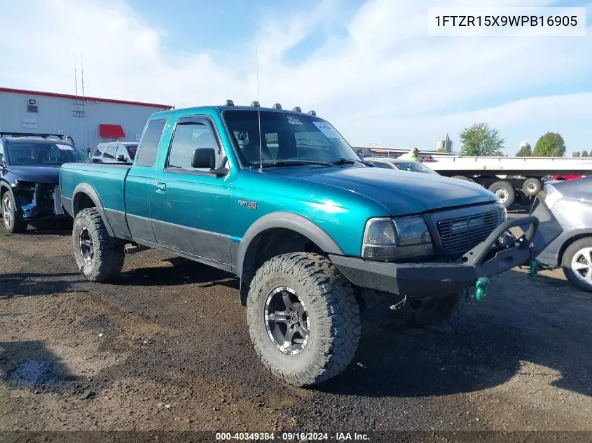 1998 Ford Ranger Splash/Xl/Xlt VIN: 1FTZR15X9WPB16905 Lot: 40349384