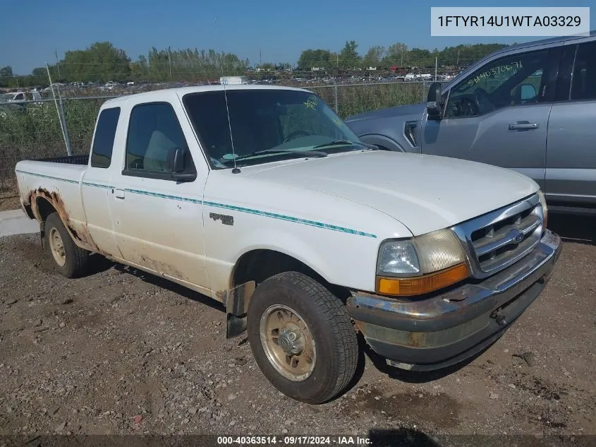 1FTYR14U1WTA03329 1998 Ford Ranger Splash/Xl/Xlt