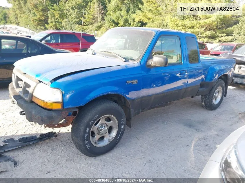 1998 Ford Ranger Super Cab VIN: 1FTZR15U0WTA82804 Lot: 40364688