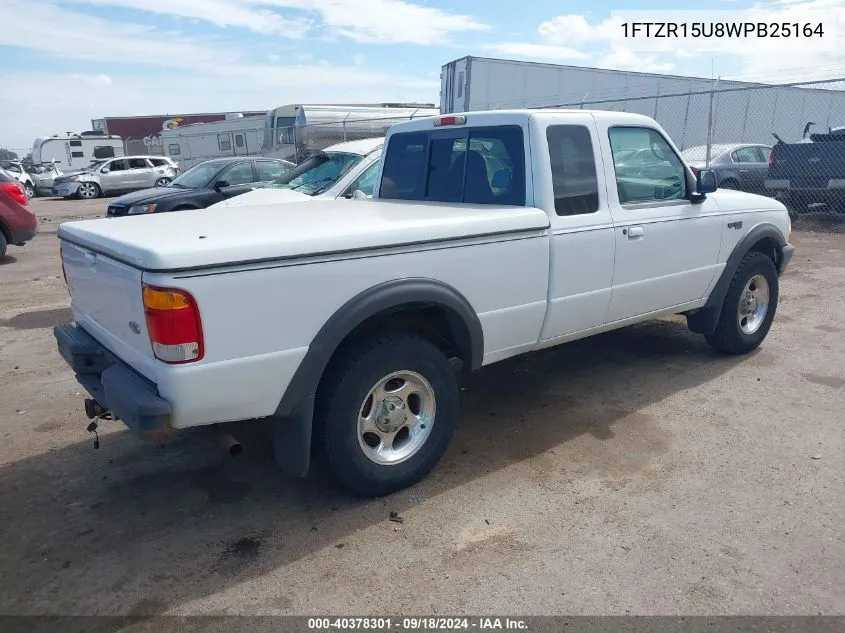 1998 Ford Ranger Splash/Xl/Xlt VIN: 1FTZR15U8WPB25164 Lot: 40378301