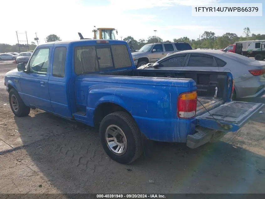 1998 Ford Ranger Splash/Xl/Xlt VIN: 1FTYR14U7WPB66379 Lot: 40391949