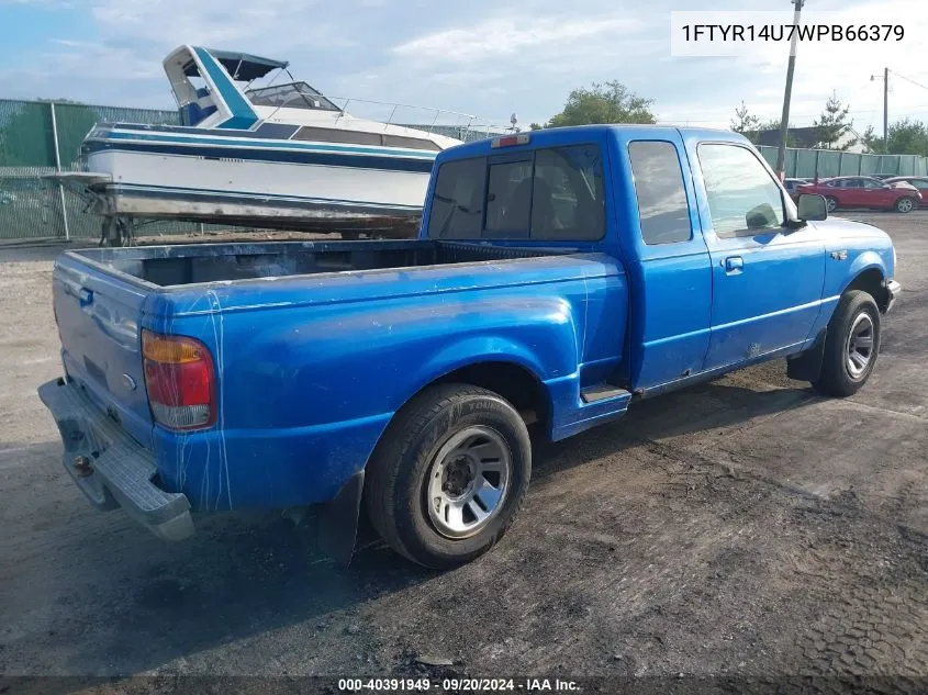 1998 Ford Ranger Splash/Xl/Xlt VIN: 1FTYR14U7WPB66379 Lot: 40391949