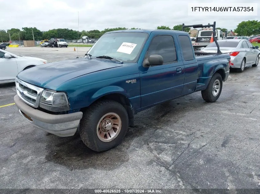 1998 Ford Ranger Super Cab VIN: 1FTYR14U6WTA57354 Lot: 40526525