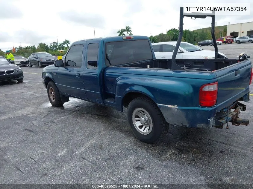 1998 Ford Ranger Super Cab VIN: 1FTYR14U6WTA57354 Lot: 40526525