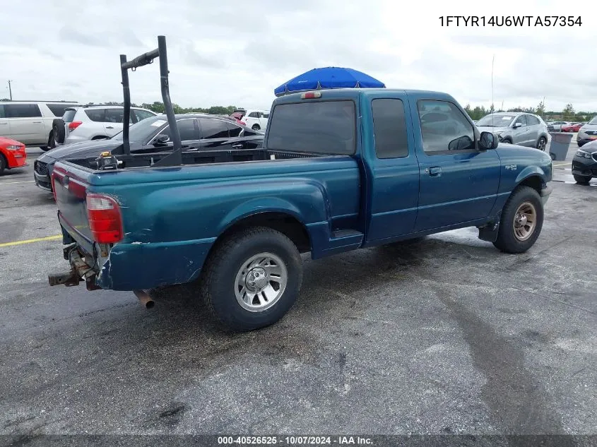 1998 Ford Ranger Super Cab VIN: 1FTYR14U6WTA57354 Lot: 40526525