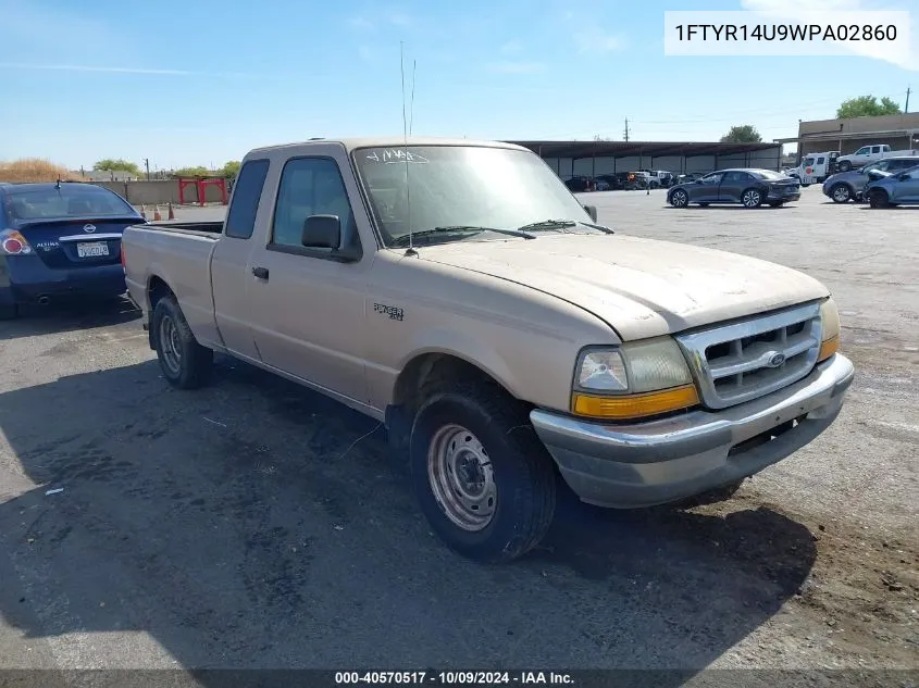 1998 Ford Ranger Splash/Xl/Xlt VIN: 1FTYR14U9WPA02860 Lot: 40570517