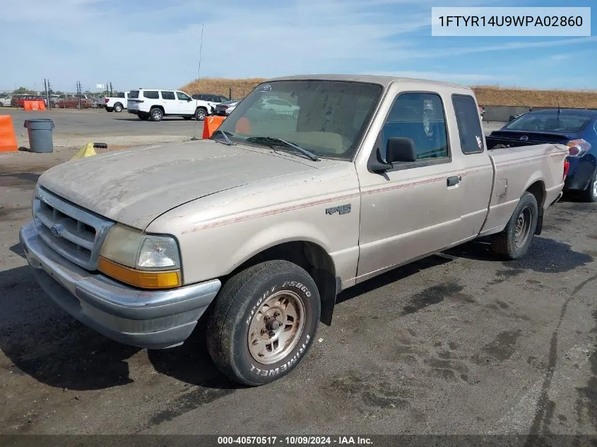 1998 Ford Ranger Splash/Xl/Xlt VIN: 1FTYR14U9WPA02860 Lot: 40570517