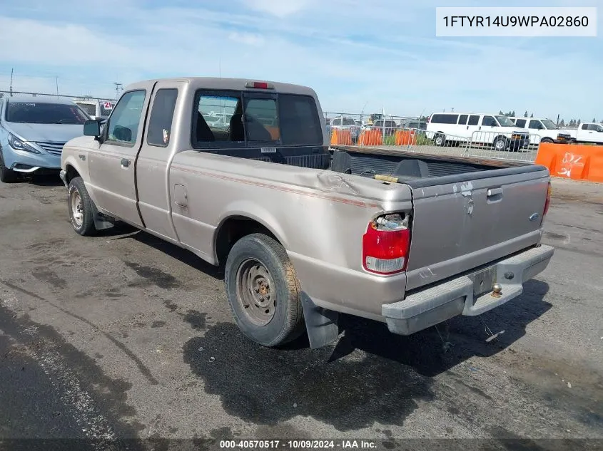 1FTYR14U9WPA02860 1998 Ford Ranger Splash/Xl/Xlt