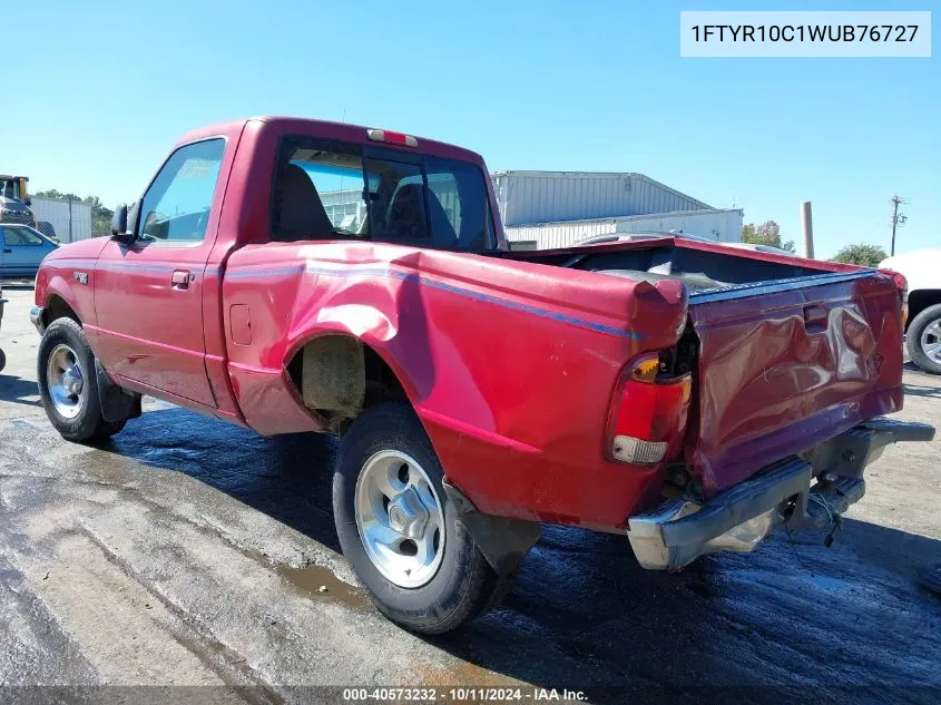 1FTYR10C1WUB76727 1998 Ford Ranger